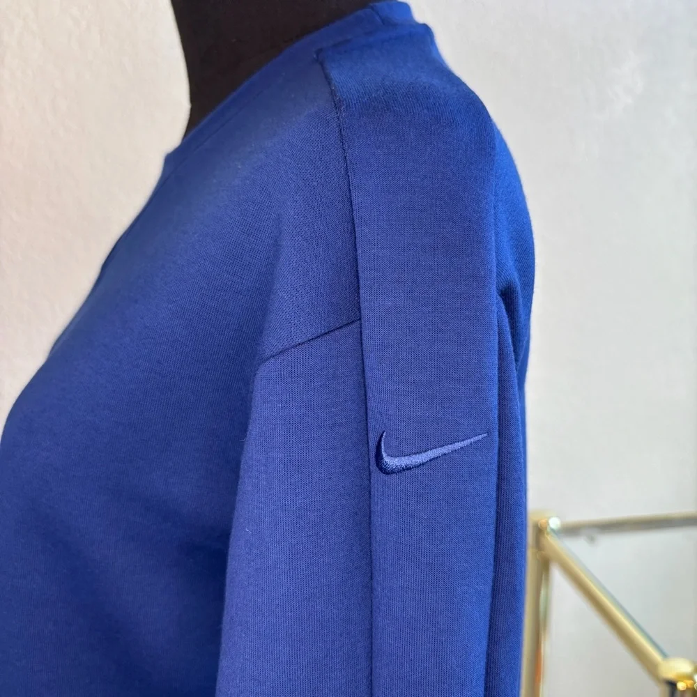 Nike Ladies Golf T-Shirt,‎ Dri-FIT, UV, Blue, Small